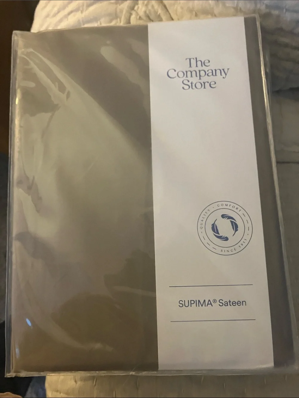 The Company Store Mocha King Flat and Fitted Supima Cotton Sheets (Set)